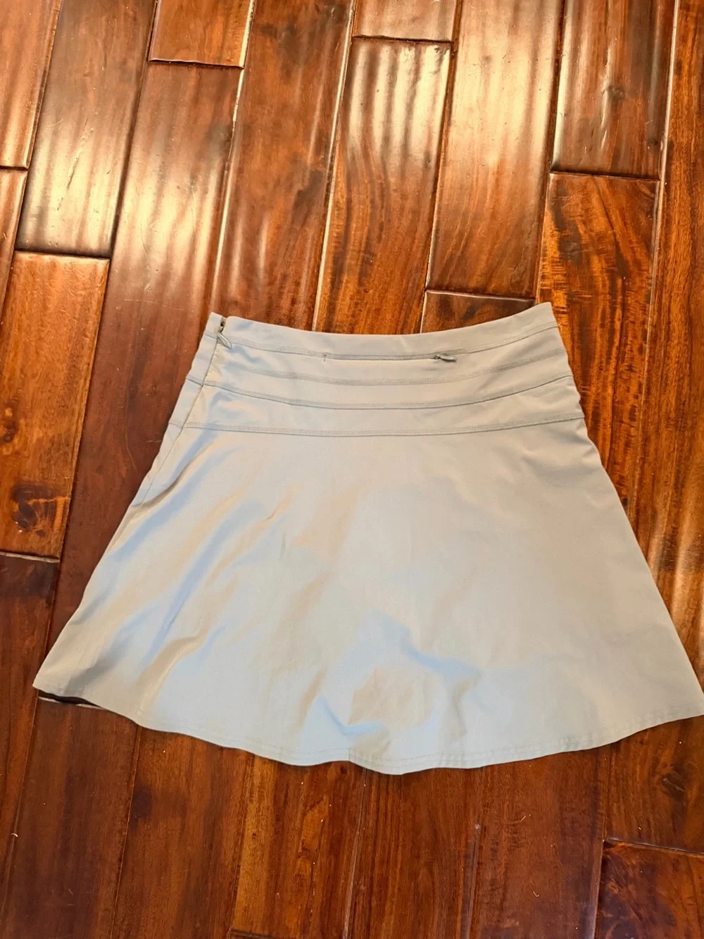 Athleta Women Ss4 Light Gray A-Line Skirt